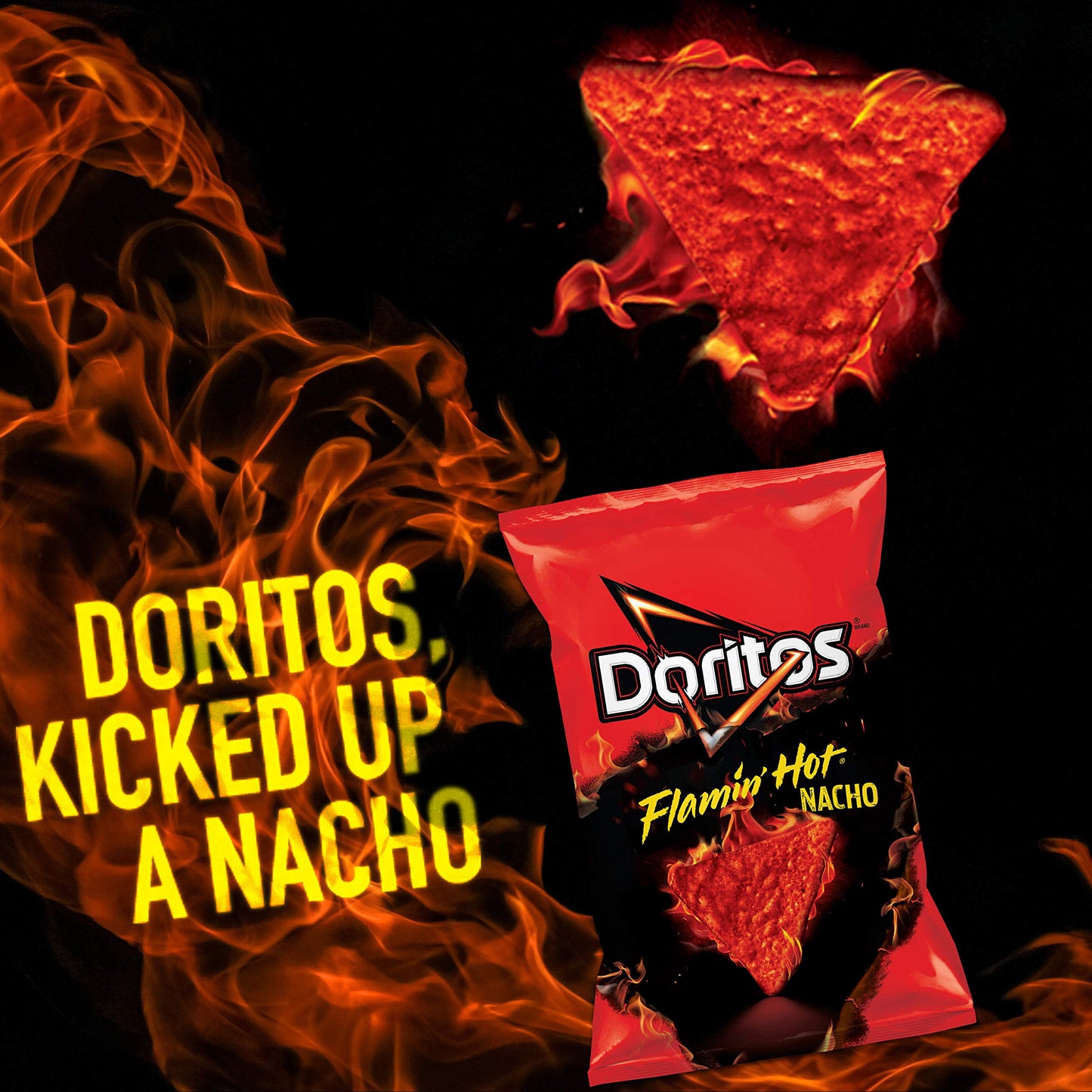 Frito Lay Fiery Mix Variety Pack, Hot & Spicy Snacks Single Serve Bags, (Pack Of 40), Flamin' Hot Cheetos, Doritos, Chester'S Hot Fries