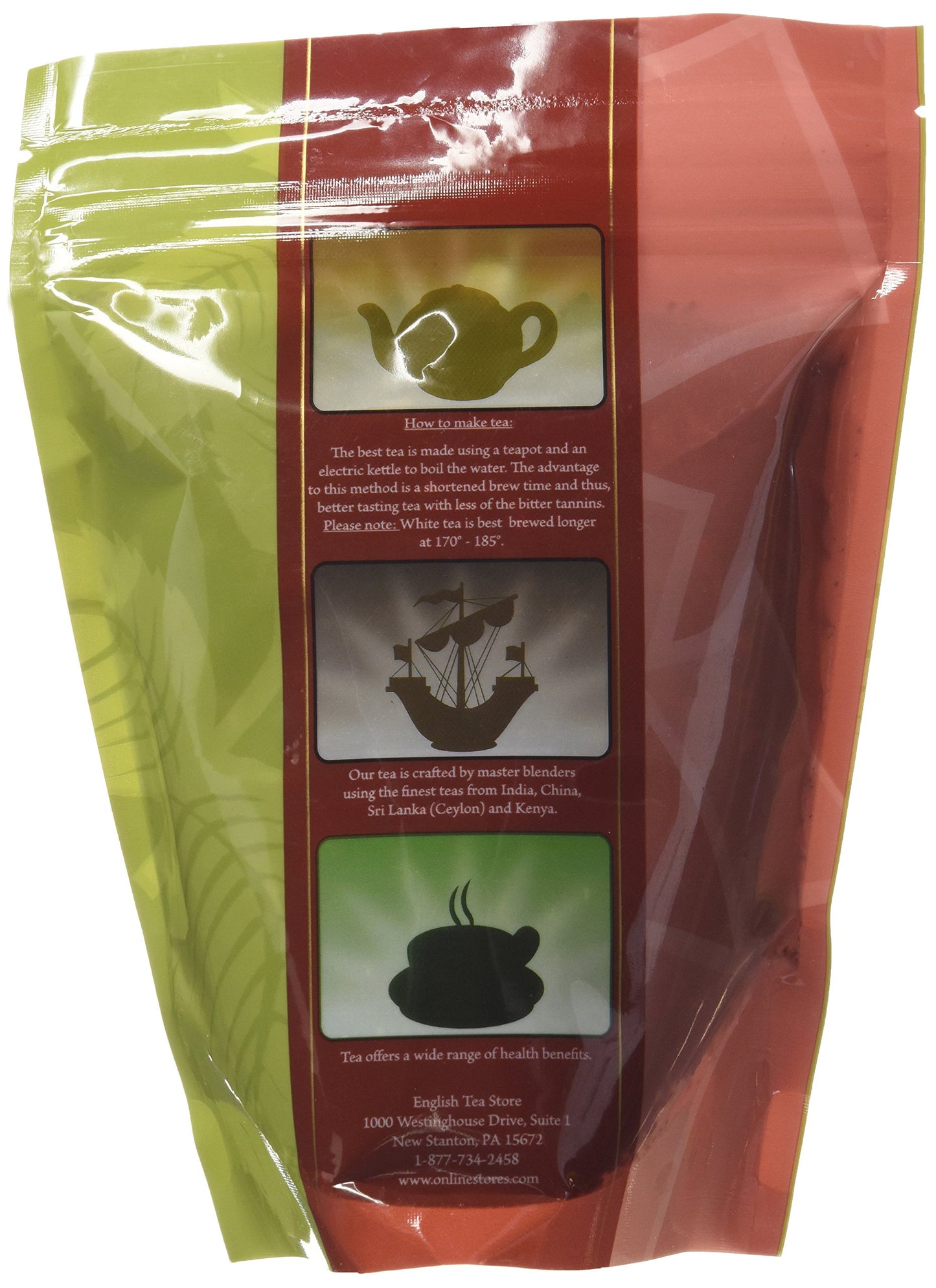 English Tea Store Loose Leaf, Blue Lady Flavored Black Tea - 4Oz, 4 Ounce