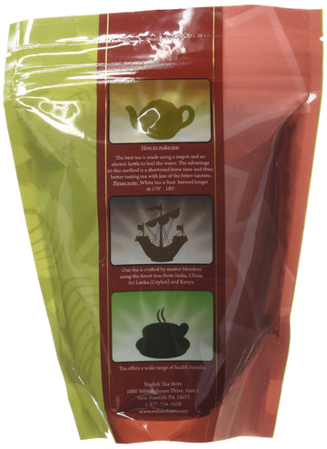 English Tea Store Loose Leaf, Blue Lady Flavored Black Tea - 4Oz, 4 Ounce