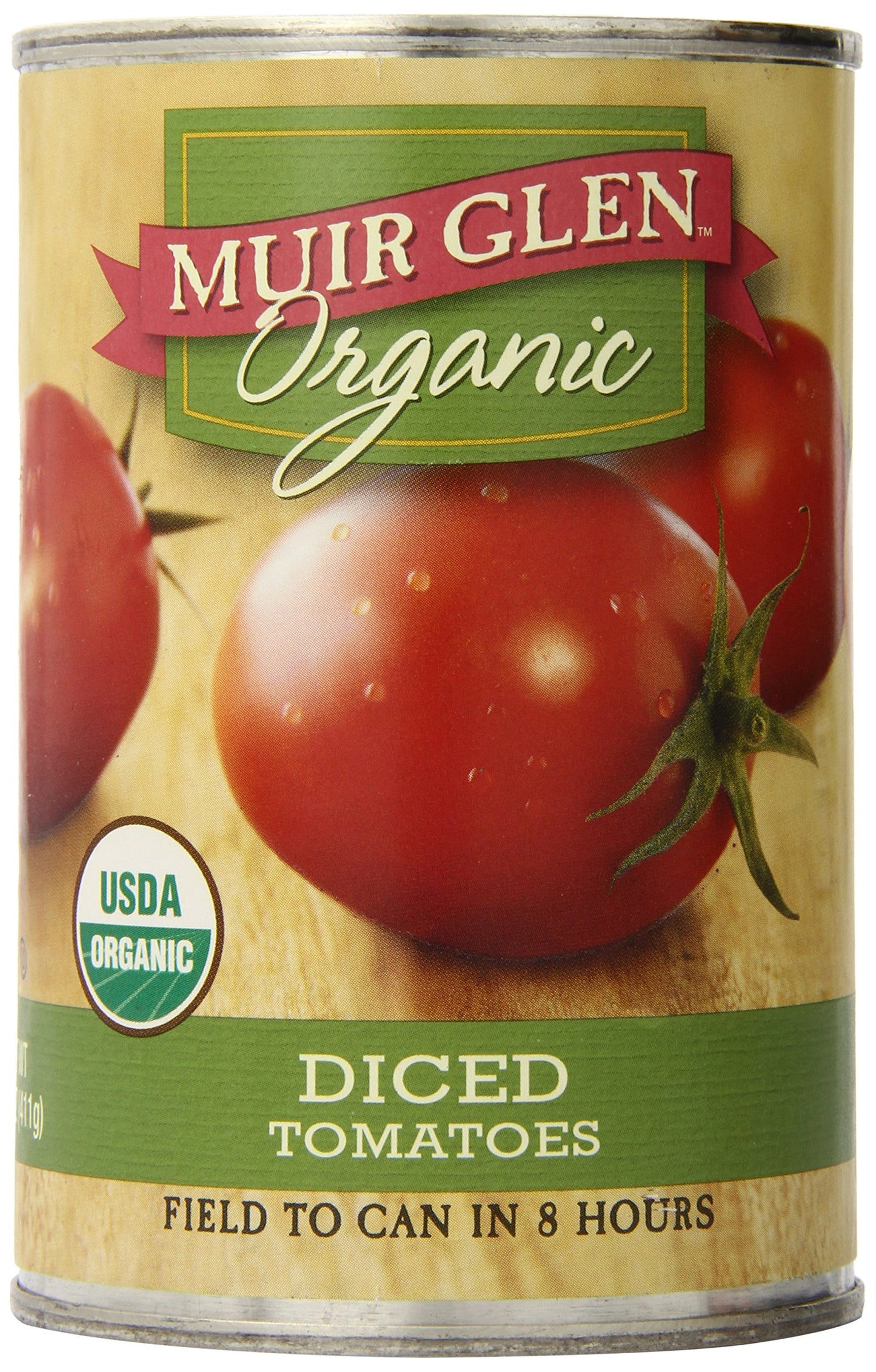 Muir Glen Organic Premium Diced Tomatoes, 6 Count