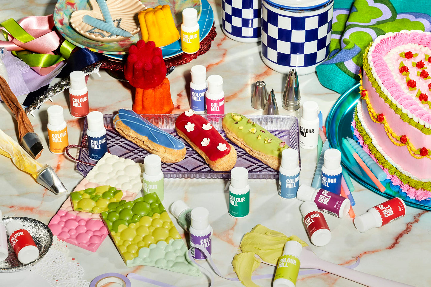 Colour Mill Oil-Based Food Coloring, 20 Milliliters Lavender