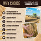 Graham Flour For Baking - 30 Ounce Bag - Product Of Usa - Stone Ground Whole Wheat Flour - Great For Homemade Graham Crackers Or