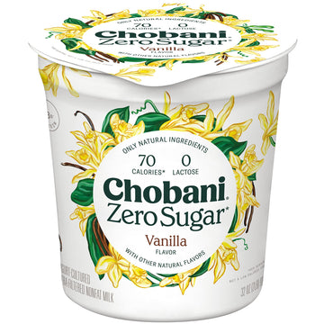 Chobani Zero Sugar* Vanilla 32oz