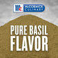 Mccormick Culinary Ground Basil, 12 Oz - One 12 Ounce Container Of Basil Leaf Powder To Enhance Flavor Of Tomato-Based Sauces, Roasted Chicken, Pizza And More