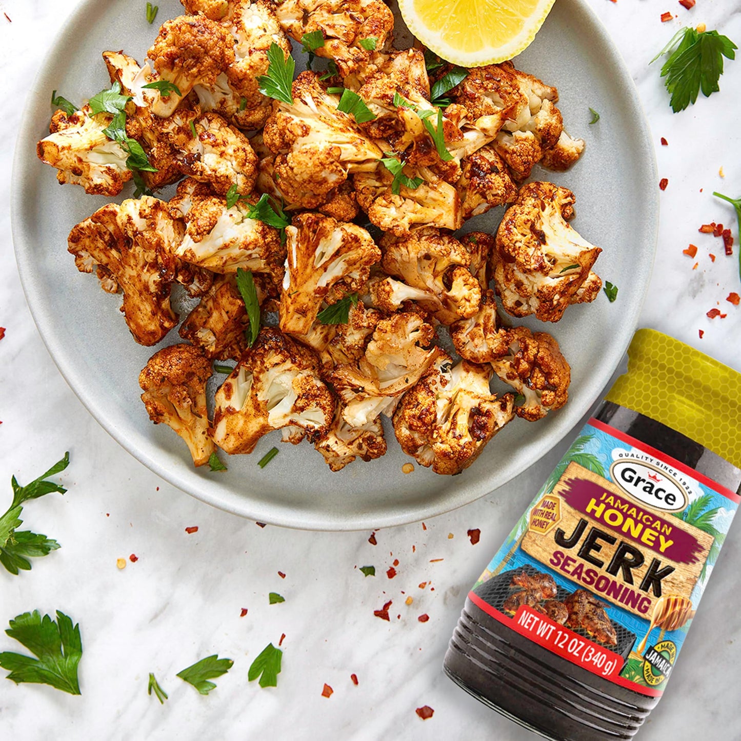 Grace Jamaican Jerk Seasoning Paste Variety Pack - Honey, Mild & Hot Jerk Seasoning Jamaican Style - Caribbean Jerk Seasoning Mi