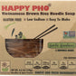 Happy Pho Vietnamese Brown Rice Noodle Soup, Garlic Goodness, 4.5 Oz