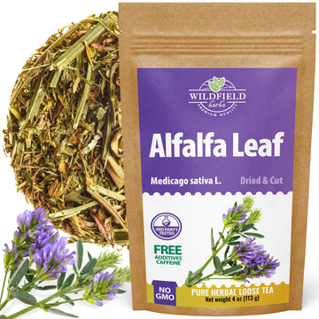 4 oz Alfalfa Leaf Alfalfa Herb Tea (Medicago Sativa) - 113g Tea Bags Herbal