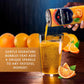 Sanpellegrino Italian Sparkling Drink Aranciata, Sparkling Orange Beverage, 6 Count(Pack of 4)