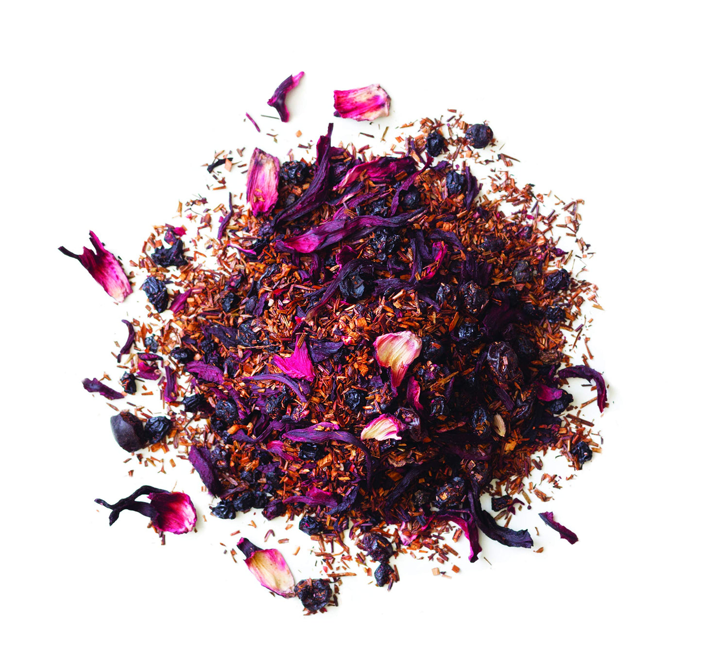 Rishi Tea Blueberry Rooibos Herbal Tea, Organic, Caffeine Free, 16 Ounces, 45+ Servings, Loose Leaf Tea