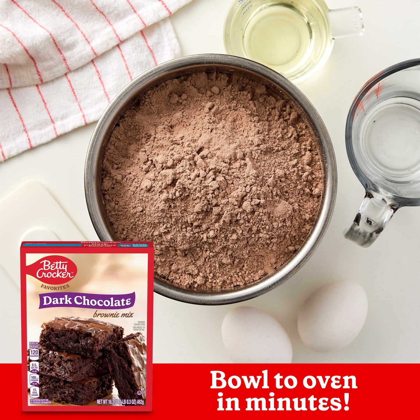 Betty Crocker Favorites Dark Chocolate Brownie Mix, 16.3 Oz. (Pack Of 12)