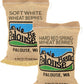 Wheat Berries | Hard Red Spring And Soft White Wheat Pack | 2-5 Lb Burlap Bags (10 Lbs Total) | Washington Family Farmed | Non-G