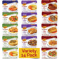 KJ Poultry Kosher Ready Meals - Chicken, Beef and Salmon Fish (14 Pack Variety) Prepared Entree Fully Cooked, Shelf Stable Micro