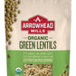 Arrowhead Mills - Organic Green Lentils - Case of 6 - 16 oz.