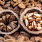Food To Live - Dry Roasted Brazil Nuts With Himalayan Salt, 4 Pounds – Oven Roasted, Lightly Salted, No Oil Added, Whole. Vegan, Kosher, Bulk.