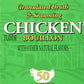 Herb-Ox Hormel Herb Ox Chicken Bouillon Sodium Free 50 Packets