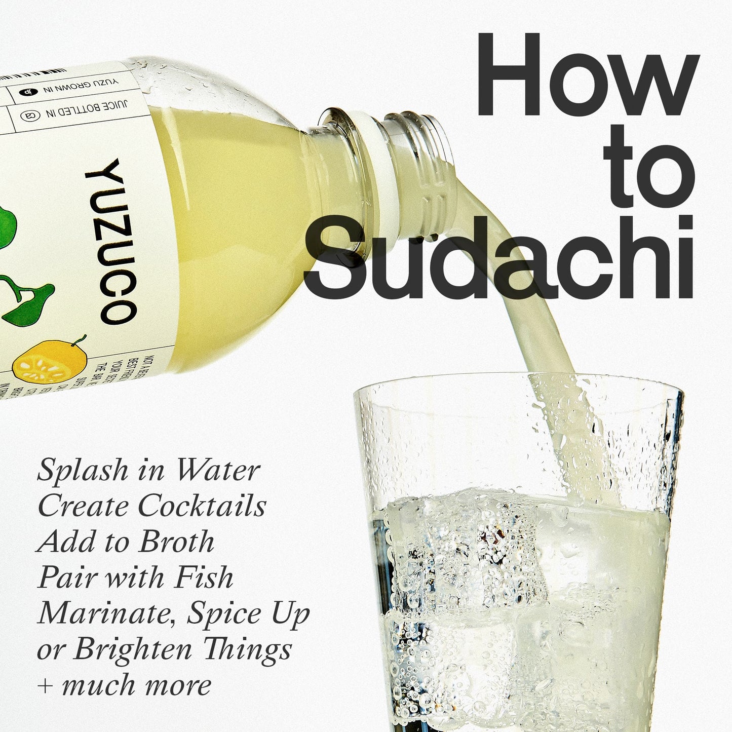 Yuzuco - Sudachi Super Juice - 12Oz - Loved By Chefs And Mixologists - Never Heat-Treated For Maximum Flavor And Aroma - Bottled