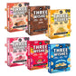 Protein and Gluten-Free Breakfast Cereal by Three Wishes - Variety Pack, 6 Pack - More Protein and Less Sugar Snack - Kosher, Ve