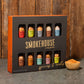 Smokehouse by Thoughtfully, Gourmet Grilling Spice Set in Mini Glass Bottles, Vegan and Vegetarian, Grill Seasoning Flavors Incl