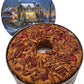 Jane Parker Fruitcake Classic Light Fruit Cake 3 Pound (48 Ounce) Ring in a Collectible Holiday Tin