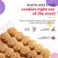Davids Cookies Preformed Frozen Cookie Dough Snickerdoodle 80 count