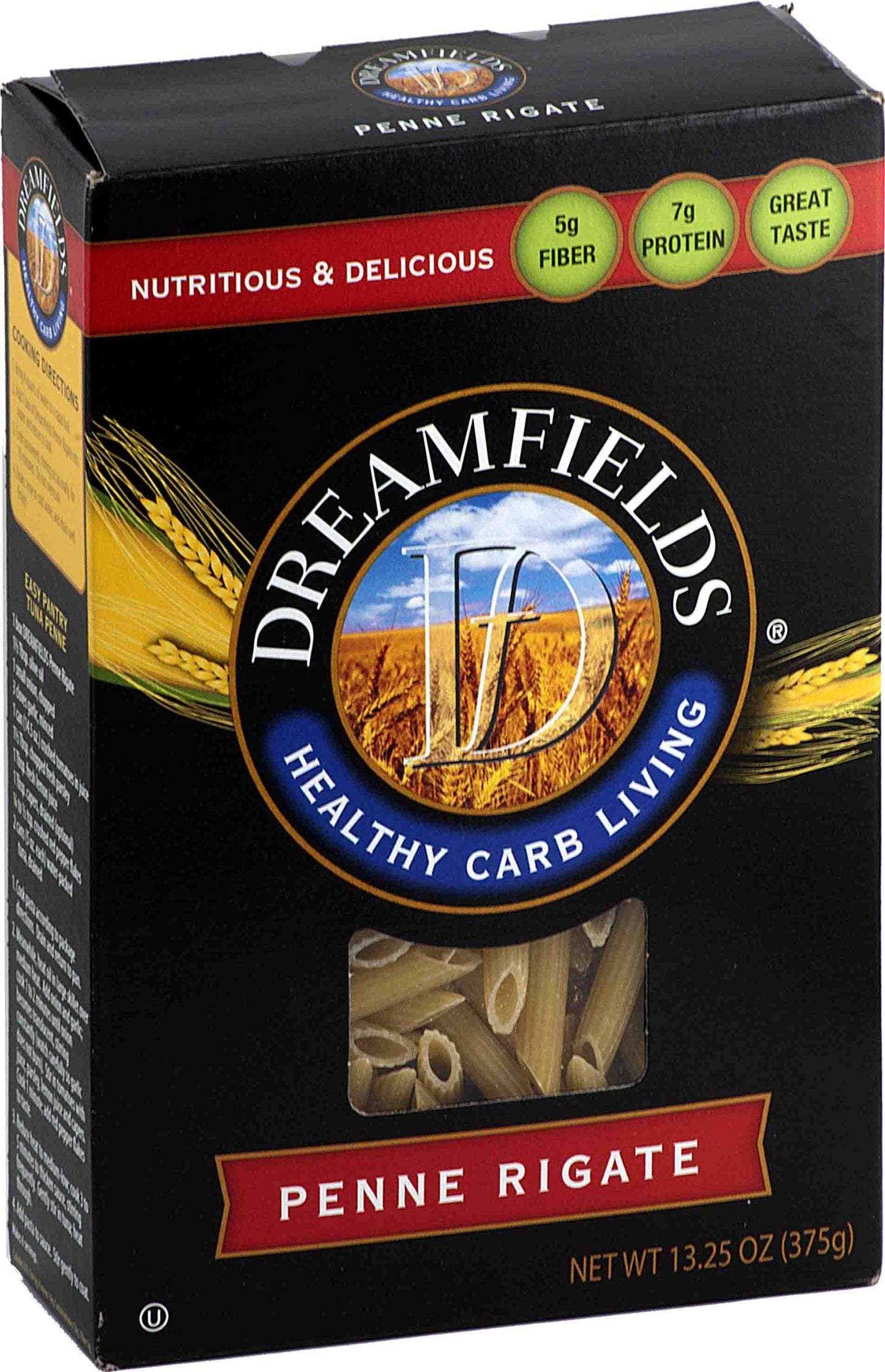Dreamfields Pasta Penne Rigate, 13.25 Oz