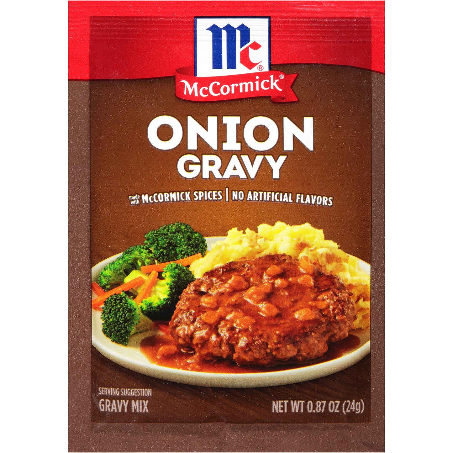 Mccormick Onion Gravy Mix, 0.87 Oz