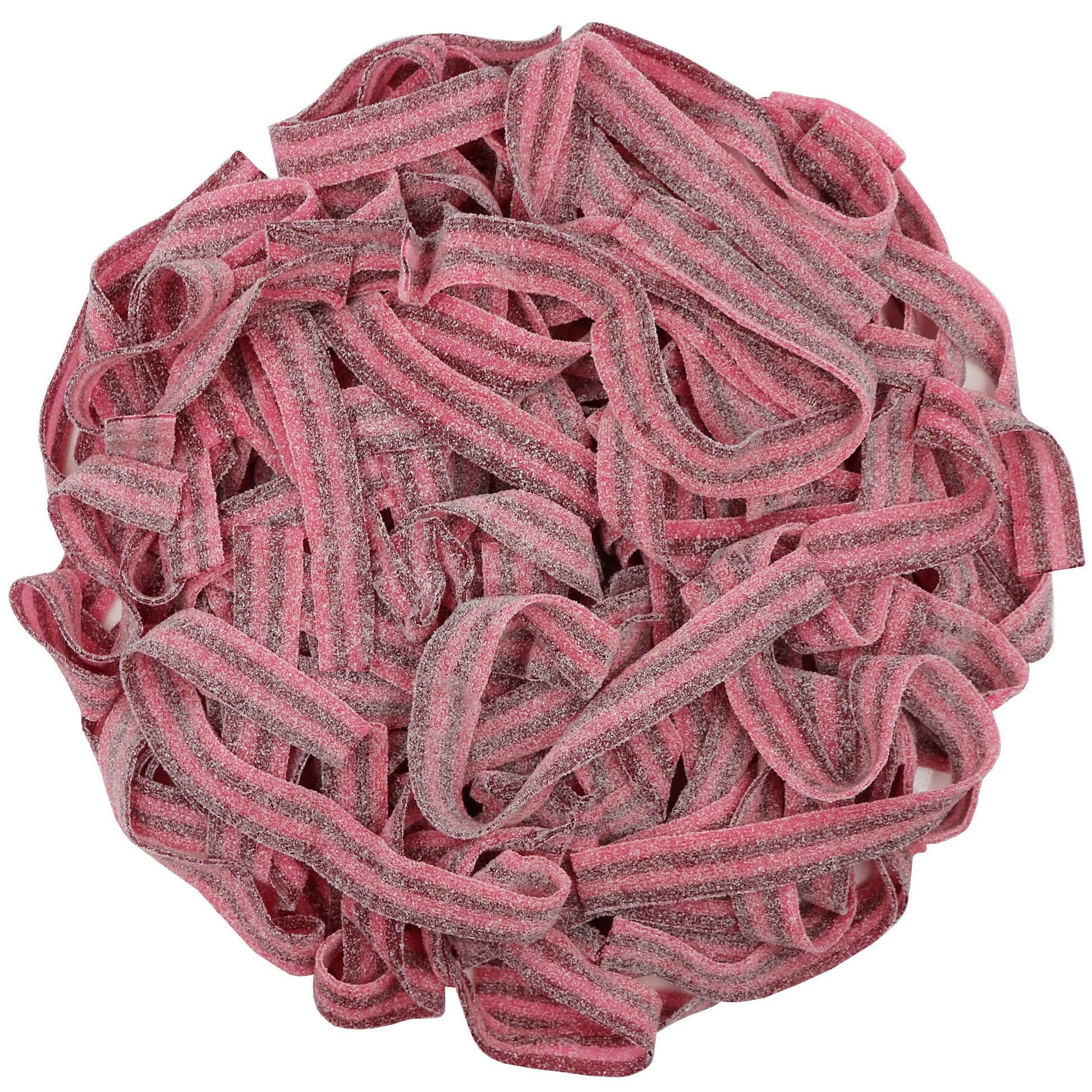Variety Color Sour Gummy Belts (Raspberry Cherry, 6.6 LB)