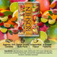 Roshen Citrus Mix Hard Candy - Assorted Fruit Flavors  Individually Wrapped  Bulk 2.2 lbs (1 kg) - Approx. 144 Pieces - Orange  Lemon & Gfruit - Kosher  Halal  Made with Real Fruit Juice