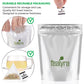 Tealyra Herbal Tea - Chamomile Honeybush Lavender - Caffeine-Free - 25 Pyramid Sachets
