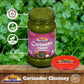 Rani Coriander Chutney 10.5Oz (300G) Glass Jar, Ready To Eat, Pack Of 5+1 Free ~ Vegan | Gluten Free | Non-Gmo | Kosher | No Col