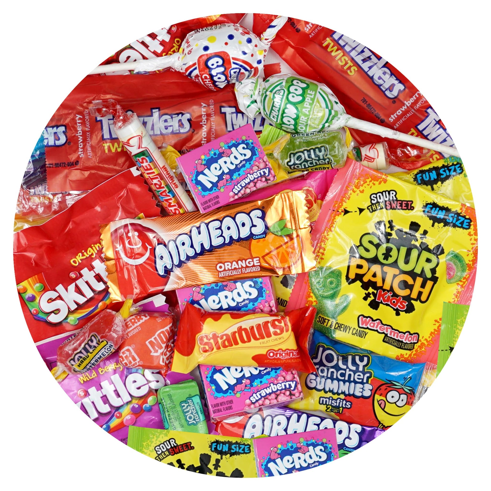Ultimate Candy Variety Pack, 2lb Fun Size Assorted Pinata Candy, Candy Pantry Pack, Individually Wrapped Bulk Candy, Party Mix C