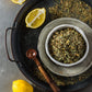 Gardenika Organic Loose Leaf Tea, Caffeine Free Herbal Blend, 4 oz, No Artificial Flavors, Kosher, Chamomile & Lemongrass