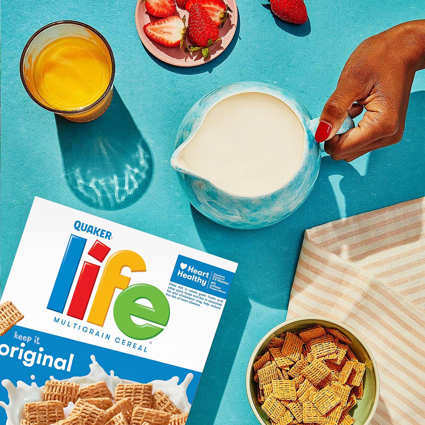 Quaker Life Cereal, Original 13 Ounce (Pack of 1)