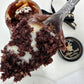 Gourmet Cake in a Jar - Duo Chocolate Cake in Jar with Special Chocolate Cake Layered with White Belgian Chocolate Brigadeiro - 