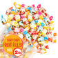 Arcor Fruit Filled Hard Candy | 2 Pound Bulk Bag | Assorted Fruit Flavors | Individually Wrapped Bon Bons Candy for Office and P