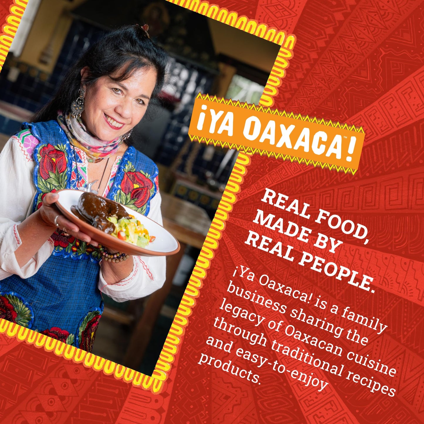 Ya Oaxaca Mole Sauce Coloradito - Mild Spice - Vegan, Gluten Free - 12oz (3pk)