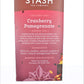 Stash Cranberry Pomegranate Tea - Herbal Tea Bags, 18 Count, Pack of 1
