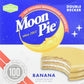 MoonPie Double Decker Banana Marshmallow Sandwich, 2oz, 12 Count Box, 72 Count Total, 2.06 Pound (Pack of 6)