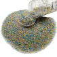 Se Si&Moos Blue Pink And Yellow Sanding Sugar Sprinkles Royal Blue Sprinkles Sugar Rimmer For Cocktails, Edible Colored Sugars F