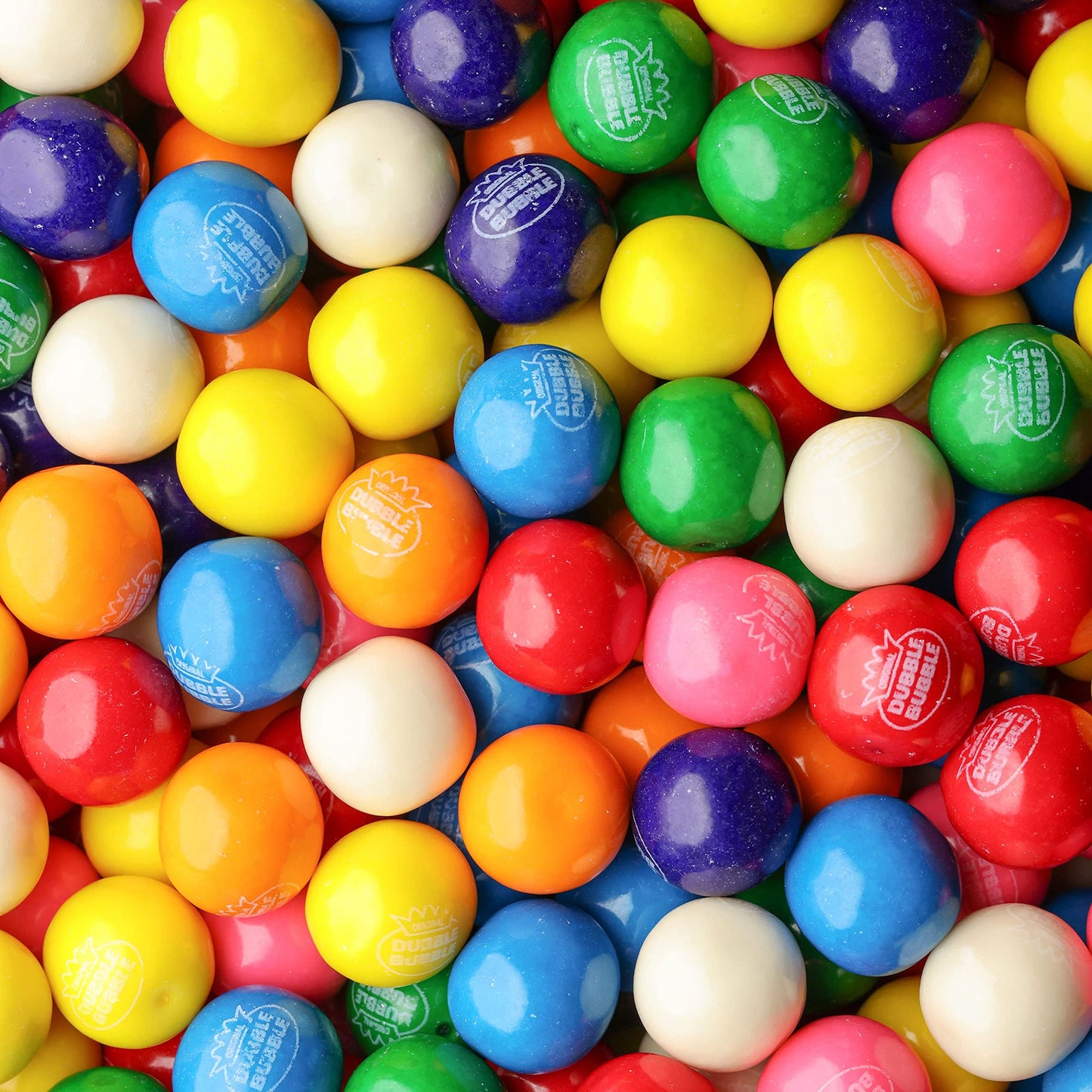 Global Gumball Gumballs for Vending Machine - 110 ct Assorted Bubble Gum Balls, 0.91 Inch, 1.7 LB Bulk Chewing Gum