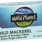 Wild Planet Mackerel Wild Fillet Extra Virgin Olive Oil, 4.40 Oz