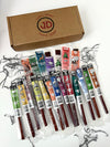 Buffalo Bobs Exotic Jerky Gift Box - Staff Favorite 20 Piece Assortment: Alligator, Buffalo, Venison, Beef, Ostrich, Duck, Elk - Bbq, Cajun, Peppered, Teriyaki