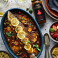 Mina Tagine Moroccan Fish Simmer Sauce Sauce, 12 oz - Tomato, Herbs & Spices, Moroccan Chermoula Sauce, Made with Lemon & Olive
