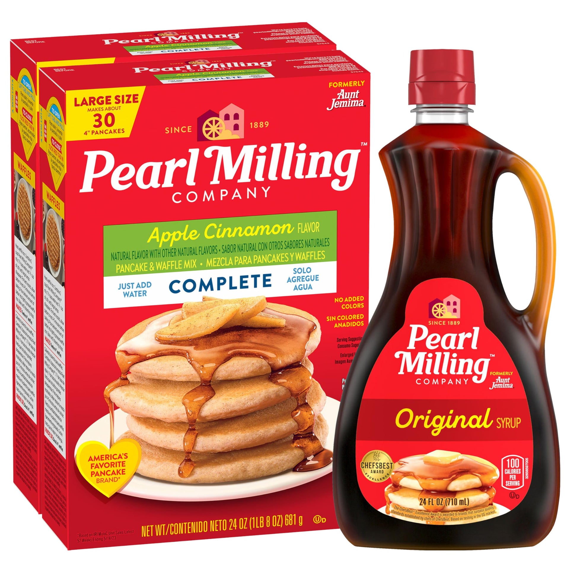 Pearl Milling Company, Syrup & Apple Cinnamon Mix Combo