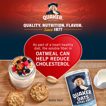 Quaker Quick 1-Minute Oatmeal, Non Gmo Project Verified, 2.5 Pound (Pack Of 2)