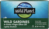Wild Planet Lightly Smoked Sardines in Extra Virgin Olive Oil, 4.4 OZ, Plastic, Pack of 1