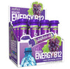 Zipfizz Daily Energy Drink Powder, Sugar-Free Electrolyte, Grape, 12 Pack, 0.39 Ounce each, Contains Vitamin B-12 & Antioxidants