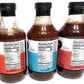 Franklin Barbecue Sauce 12.5oz Bottle (Pack of 3) (Sampler Pack 1 of Each Flavor)