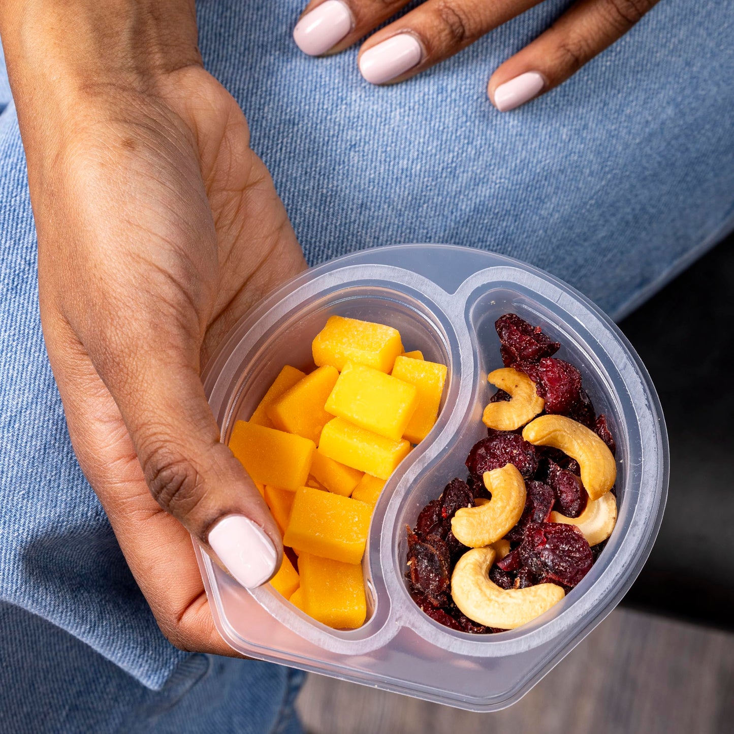 Sargento Balanced Breaks Natural Sharp Cheddar Cheese, Sea-Salted Cashews and Cherry Juice-Infused Dried Cranberries Snack Kit,