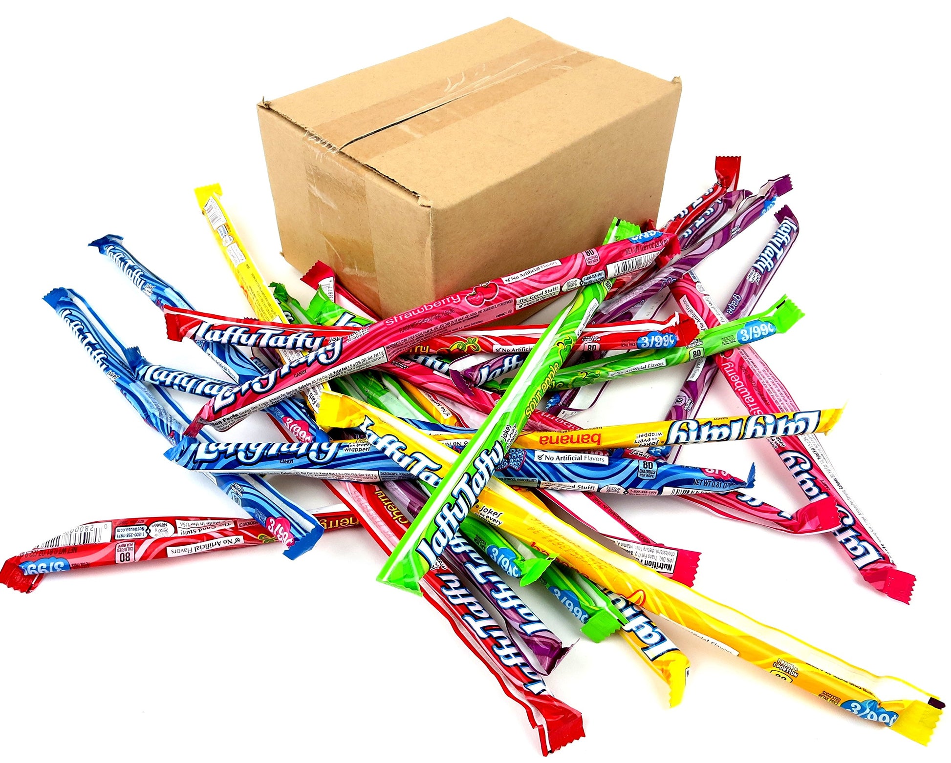 Laffy Taffy Rope Variety Pack (Pack of 24) Frustration Free Packaging